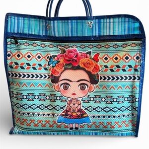 NWOT Frida Kahlo Reusable Mesh Mercado Shopping Bag